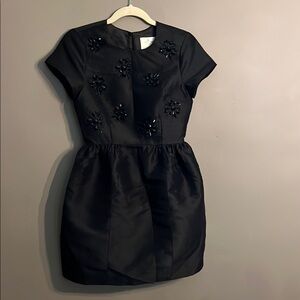 Kate Spade Las Vegas Black Embellished Mini Dress